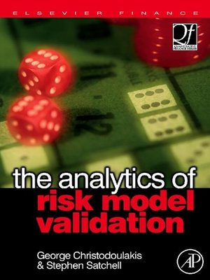 cover image of The Analytics of Risk Model Validation
